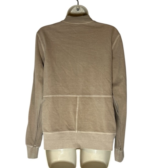 Athleta tan color jacket with front zipper size Medium tall - Picture 2 of 8